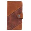 For Huawei Nova 12 Pro 5G/nova 12 Ultra 5G Cell Phone Case Splicing Crazy Horse Texture PU Leather Wallet Cover