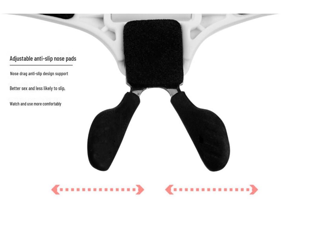 Head-mounted Eyelash Magnifier & Light for Acne and Tattoo Work