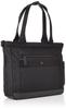 Beyond Business Large Water Mobile Twisted Black [IS Plus] Tote, Lightweight, Multifunctional, Capacity, Repellent, Storage, Carry-On, Nylon,