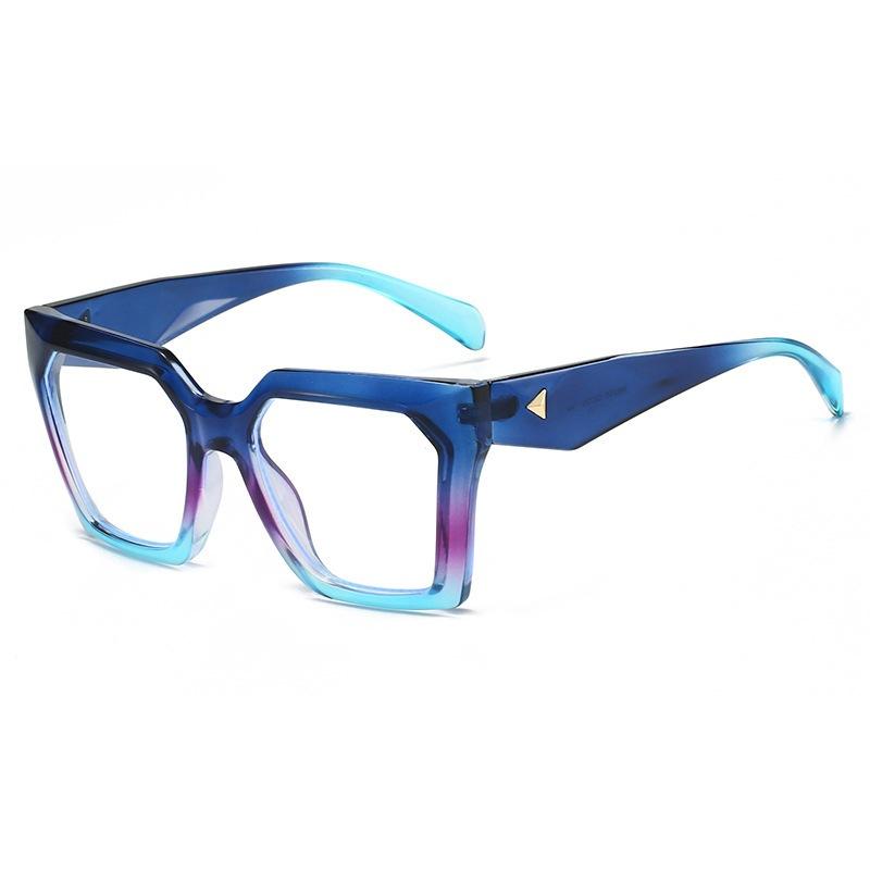 New fashion large frame square retro classic sunglasses ins casual versatile personality trend street sunglasses