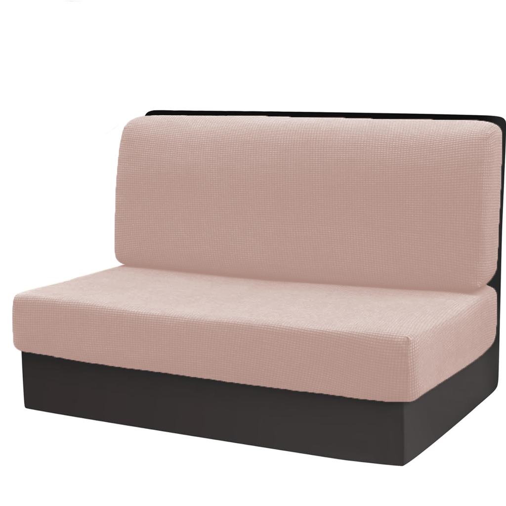 Housse de coussin pour dinette de camping-car, housse de siège de cabine de camping-car, housse de canapé pour banc de voiture de camping-car, 1 housse de dossier et 1 housse de banc