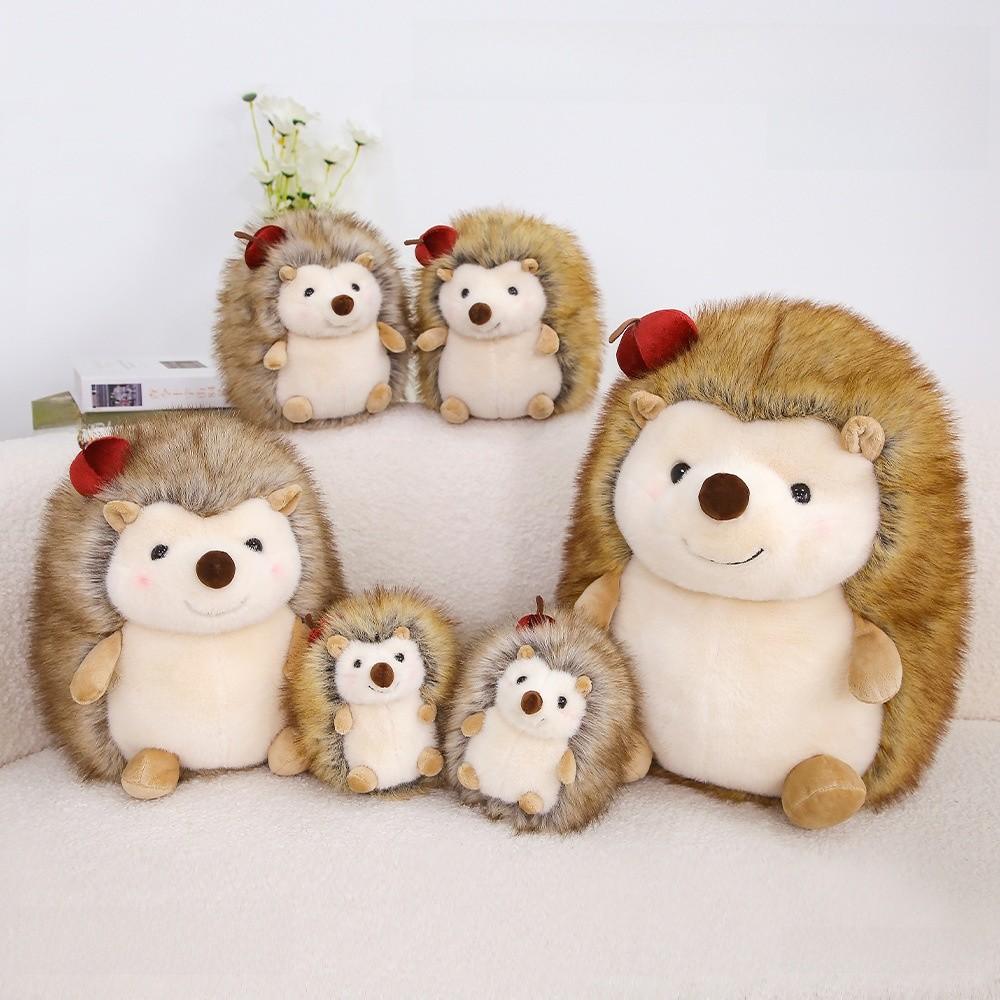 Plush Hedgehog Doll With Soft Polyester Fiber For Kids And Teens Gift