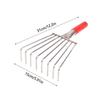 Versatile Gardening Tool, Portable Clam and Shell Rake for Beach and Farm, Perfect for Digging and Weeding Jobs.