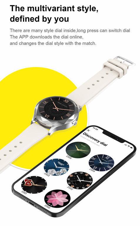 Smartwatch Unisex Pacific 27-13 - Ciśnieniomierz (Sy022K)