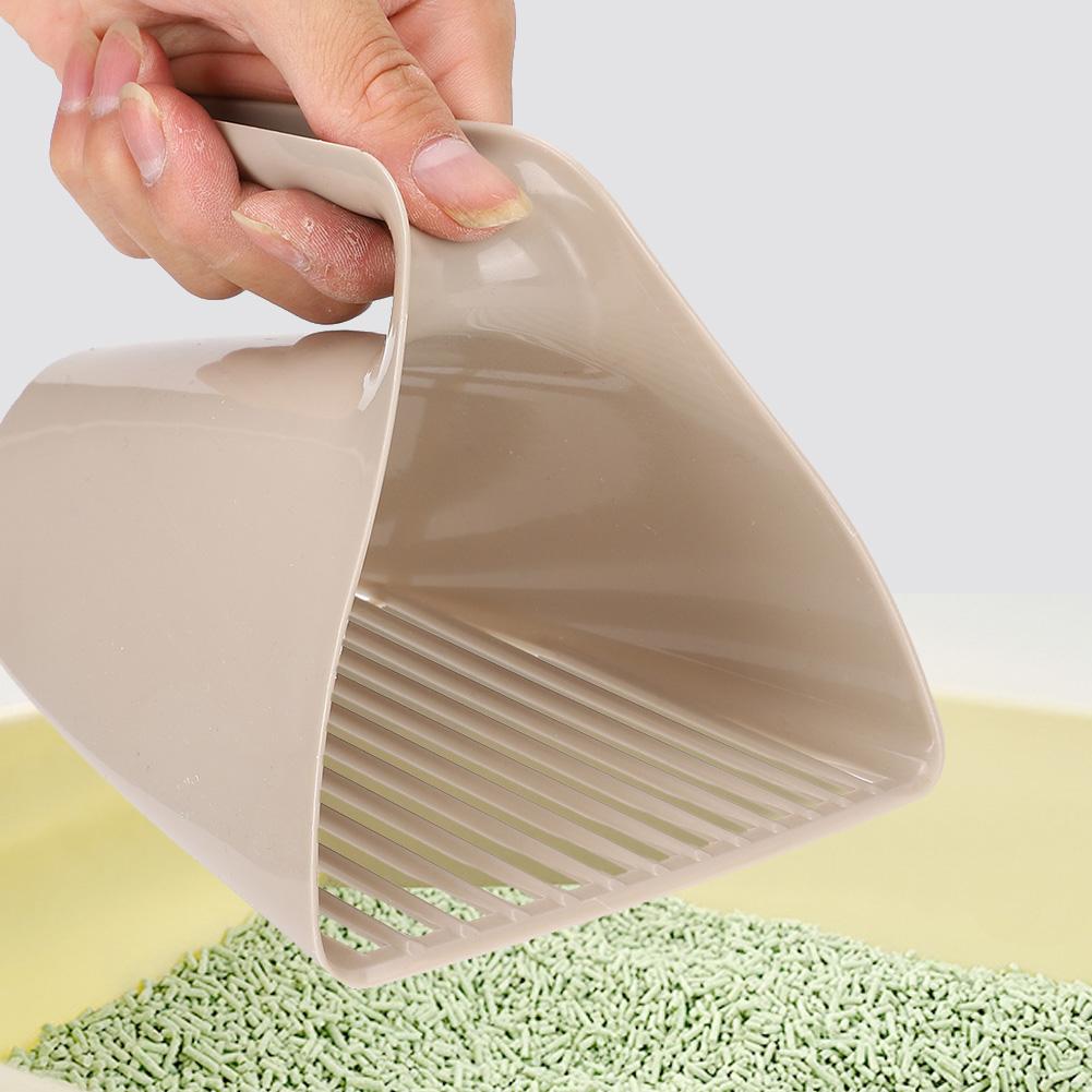 / Set Cat Litter Boxes Shovel Cleaning Tool Cat Toilet Plastic Shovel Scoop with Handle Cat Toilet Shovel Shovel with Handle