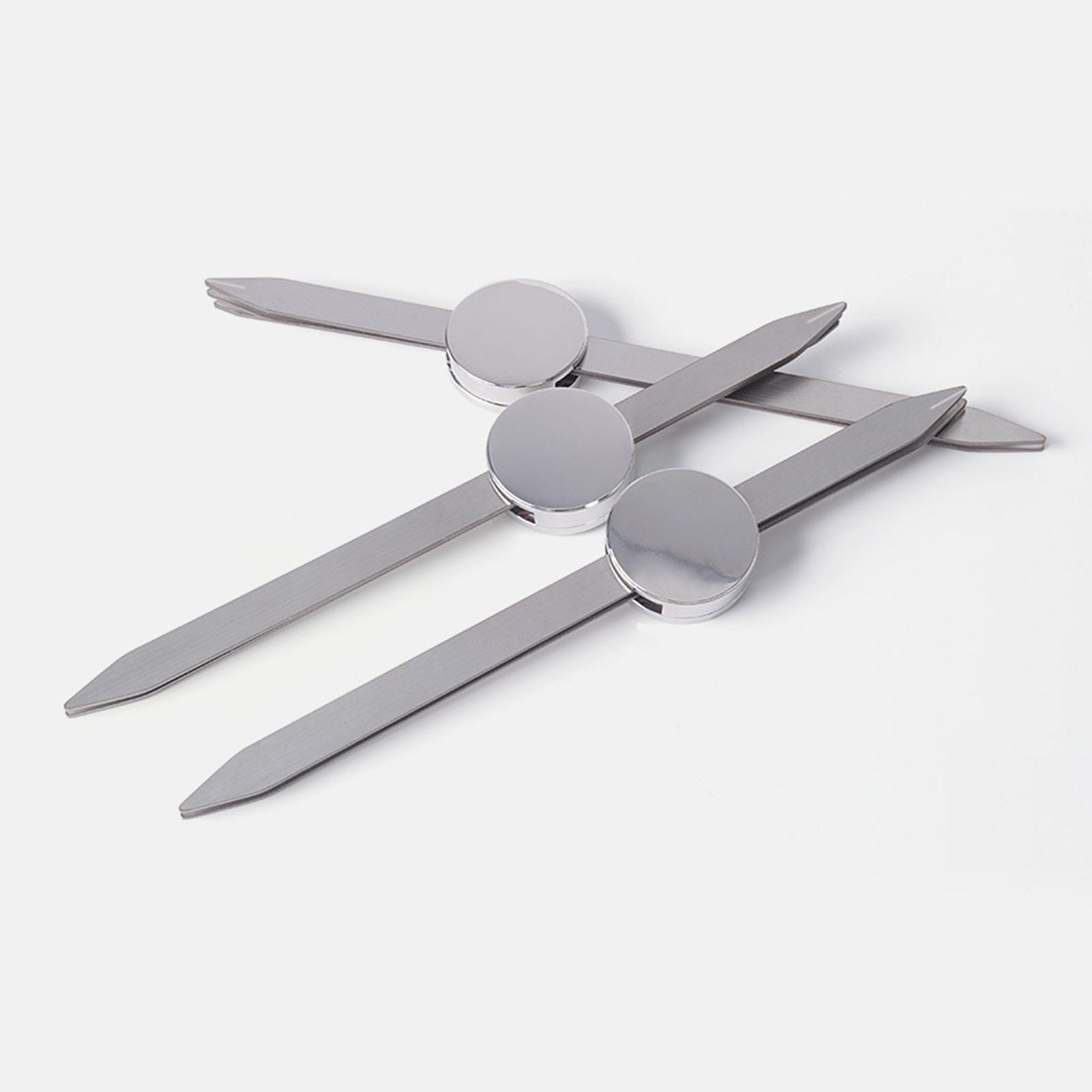 

Лінійка Золотого Перетину для Брів Професійна Нержавіюча Сталь 3-точкова Позиційна Лінійка для Художників Салонів Краси Початківців