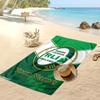 Serviette de plage personnalisée Rugby Irlande, Imprimez votre nom Texte Serviette légère absorbante pour la natation le voyage