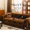 Velvet Sofa Cover With Soft Lining, Tailored Couch Cover And Reversible Sofa Slipcover For Comfortable Sits