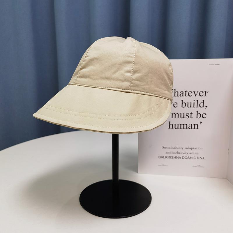 Spring and summer sunscreen UV protection large brim sun hat women