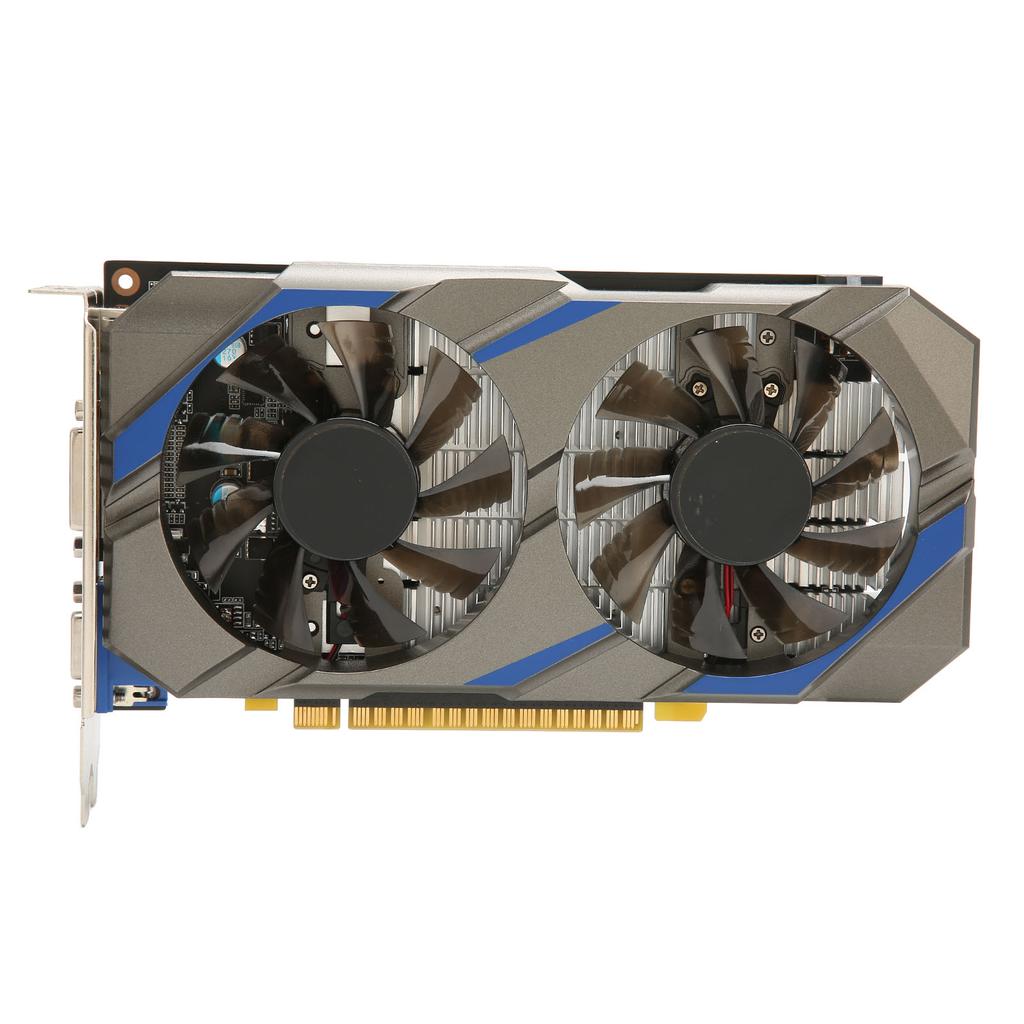 Gaming Graphics Card 4GB GDDR5 128bit Video Game Graphics Card GPU for PC DisplayPort DVI D Dual Fan Cooling System