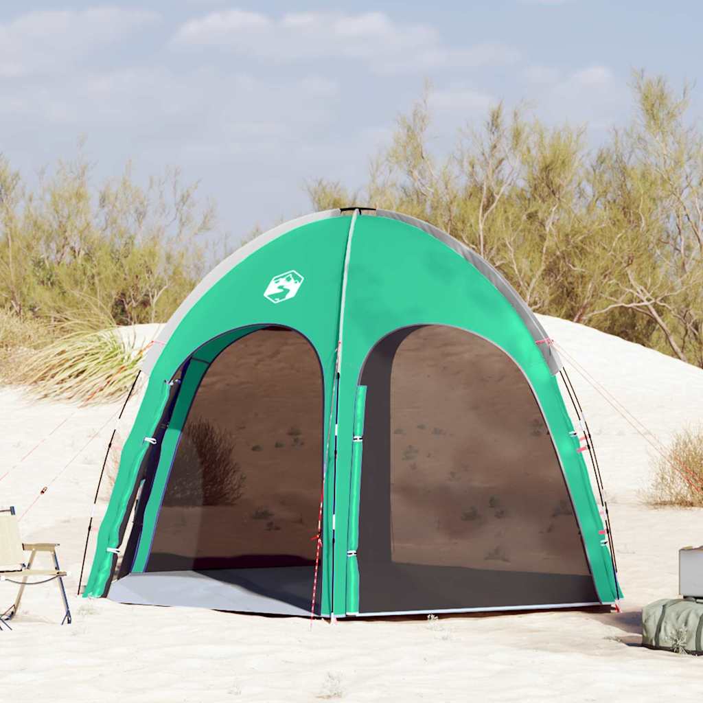 Pool Tent Ocean Green 366 x 305 x 231 cm Polyester and Fiberglass