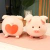 Adorable Plush Piggy Animal Toys Stuffed Soft Squishy Pig Pillow Kawaii Angel Pig Sofa Cushion for Children Girls Gifts
