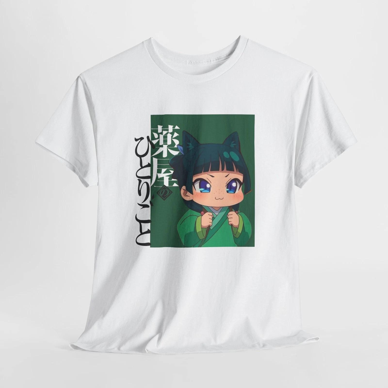 Maomao Apothecary Diaries Anime Kawaii T-shirt shirt Anime Japanese Top 2XL