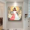 Gott Leinwand Malerei Christentum Jesus Poster und Drucke Moderne Wand Kunst Bilder für Schlafzimmer Wohnzimmer Hause Dekoration Geschenke