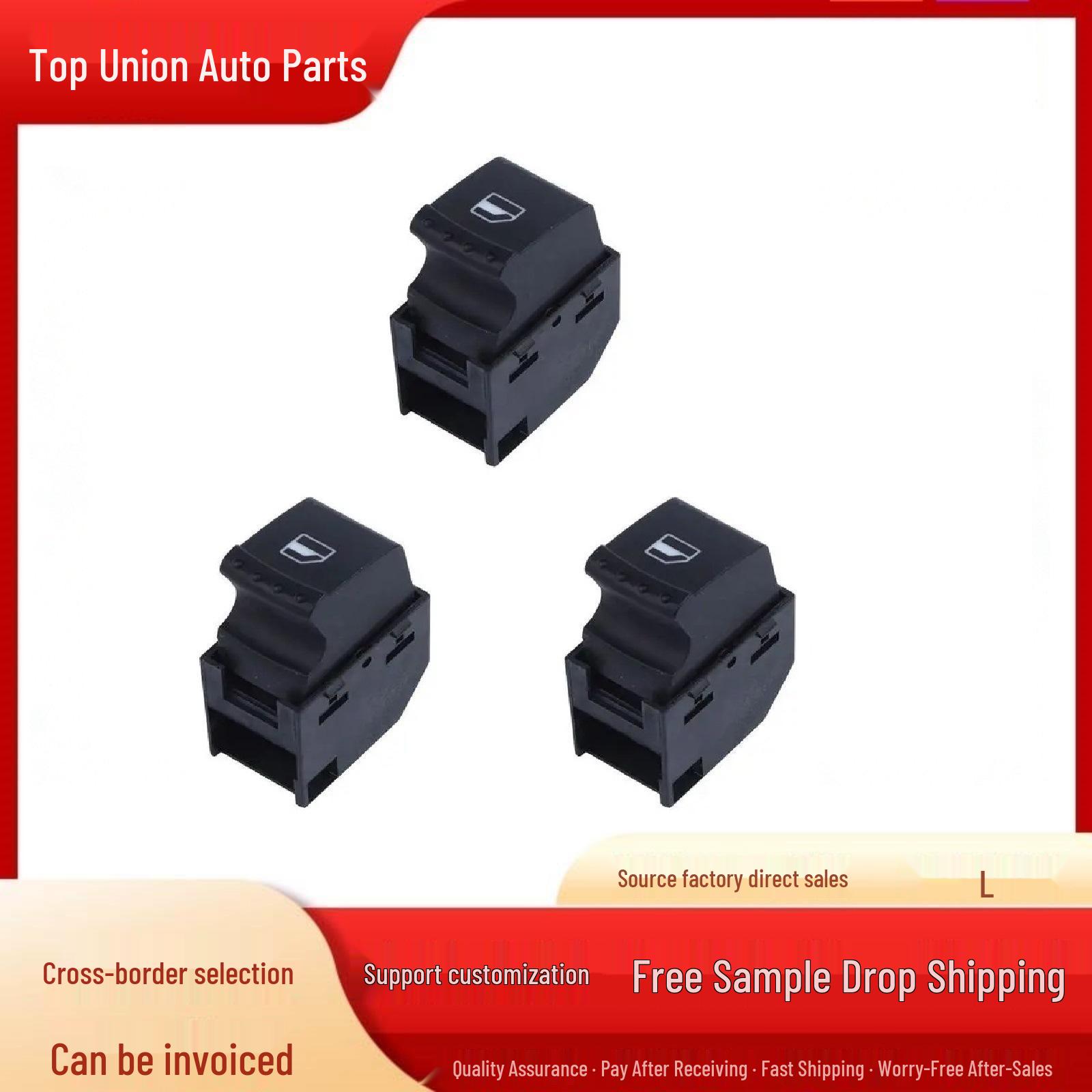 7M39-59855-A: Compatible with 95-06 Ford GALAXY Power Window Single Switch. Electric