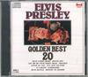 CD ELVIS PRESLEY  Elvis Presley Golden Best 20 CA10019 NIHON AUDIO Japan Rock Used