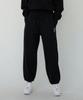 AWESOME STUDIO Women'S Signature Embroidered Sweat Jogger Pants Black
