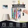 Metal Award Display Shelf With Wall Hook For Trophy And Medal Organization In Offices