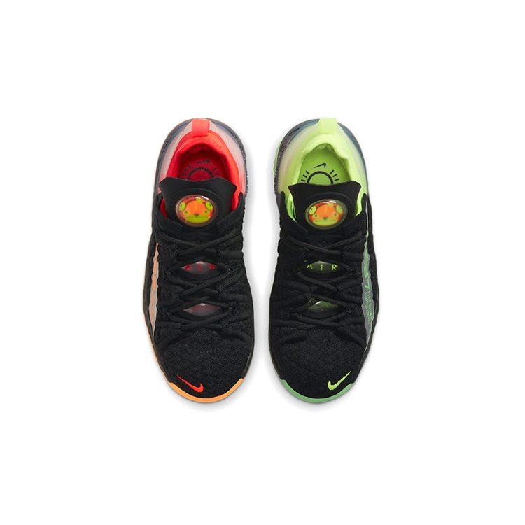 Nike LeBron 18 Black Crimson Volt GS CW2760-009