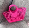Hollow vegetable basket bag storage basket shopping basket pvc washing basket gift basket