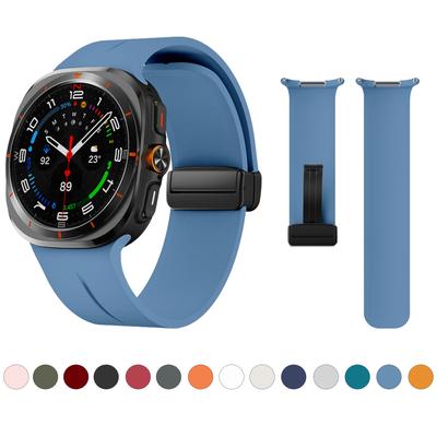 Sports Silicone Strap for Samsung Galaxy Watch Ultra Strap Breathe Magnetic Wirstband for Galaxy Watch Ultra 47mm Watchstrap
