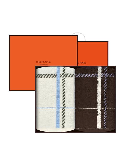 Songwol towel Countess Mara check 40 200g 2 sheets Random