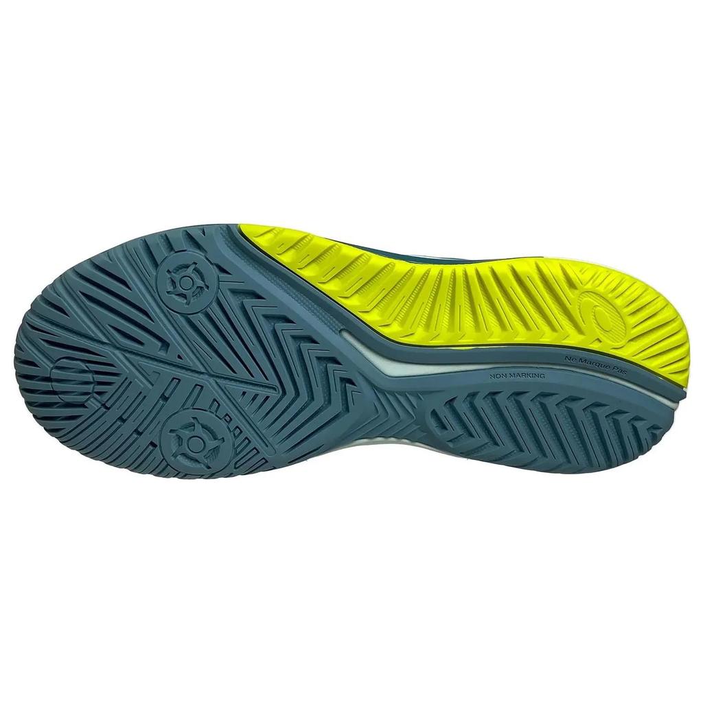 Asics Womens Gel Resolution 9 'Soothing Sea Gris Blue' (women's sizes) Soothing Sea / Gris Blue Tennis Shoes 1042A208 400