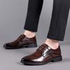 Business Classic Men's Leather Shoes Retro elegant gentleman style Party and daily formal office Luxury quality adult shoes