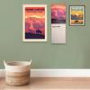 National Parks Calendar 2026 - Illustrated Wall Calendar Featuring 15 US National Parks, 8.5" X 12", 15-Month Vintage Poster Art Calendar (Oct