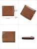 Men's Premium Cowhide Leather Wallet - Retro Style with Multiple Card Slots
