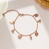 Lucky Grass Bracelet Stainless Steel Ins Internet Celebrity Niche  Korean Fashion Personality Versatile Bracelet Women's Jewelry