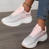 Höstens sportskor dam nya bekväma och andningsbara mode mångsidiga lätta vardagsskor för damer mjukbottnade löparskor