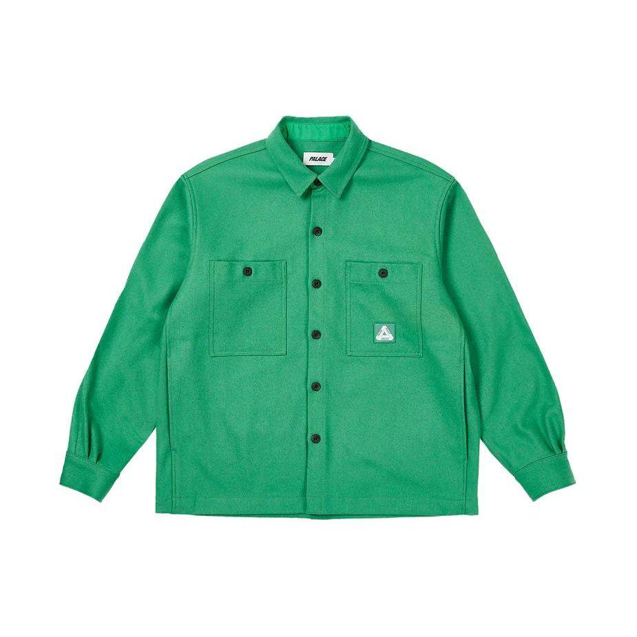 

Palace Wool Shirt Jacket Sweet Pea Green Unisex Outerwear P26SHT006 L