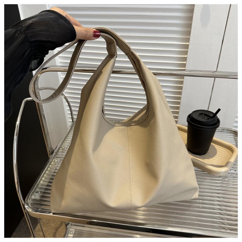 2023 Women's Large Capacity Soft Leather Tote Bag - High-End Shoulder & Underarm Style