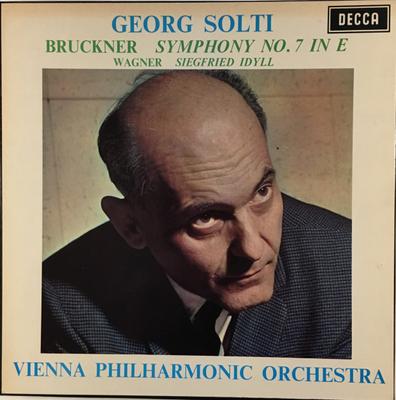 LP Record GEORG SOLTI , ANTON BRUCKNER / RICH - Symphony No. 7 In E / Siegfried Idy SET3234 Decca Germany Classical Used
