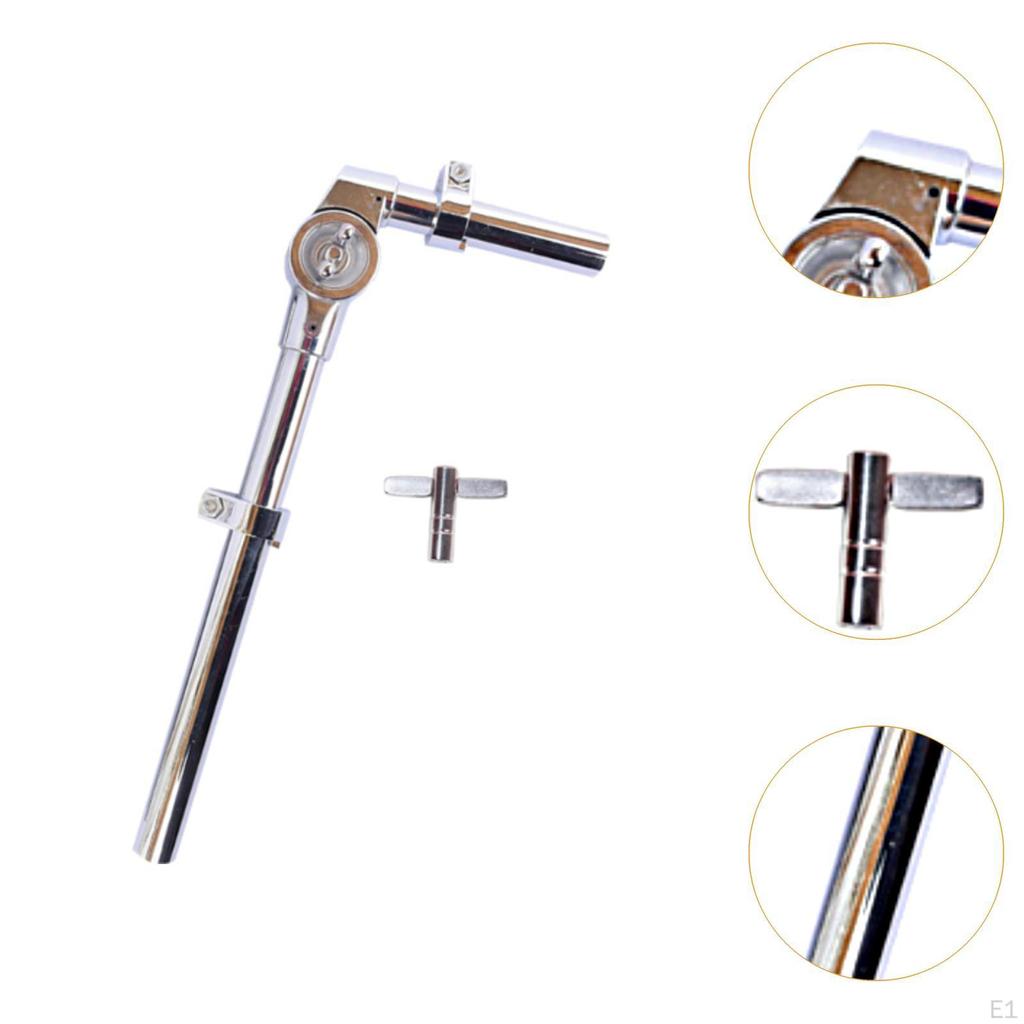 Drum Holder Mounting Bracket Metal Lightweight Professional Tom Stand Mount Percussion Clamp