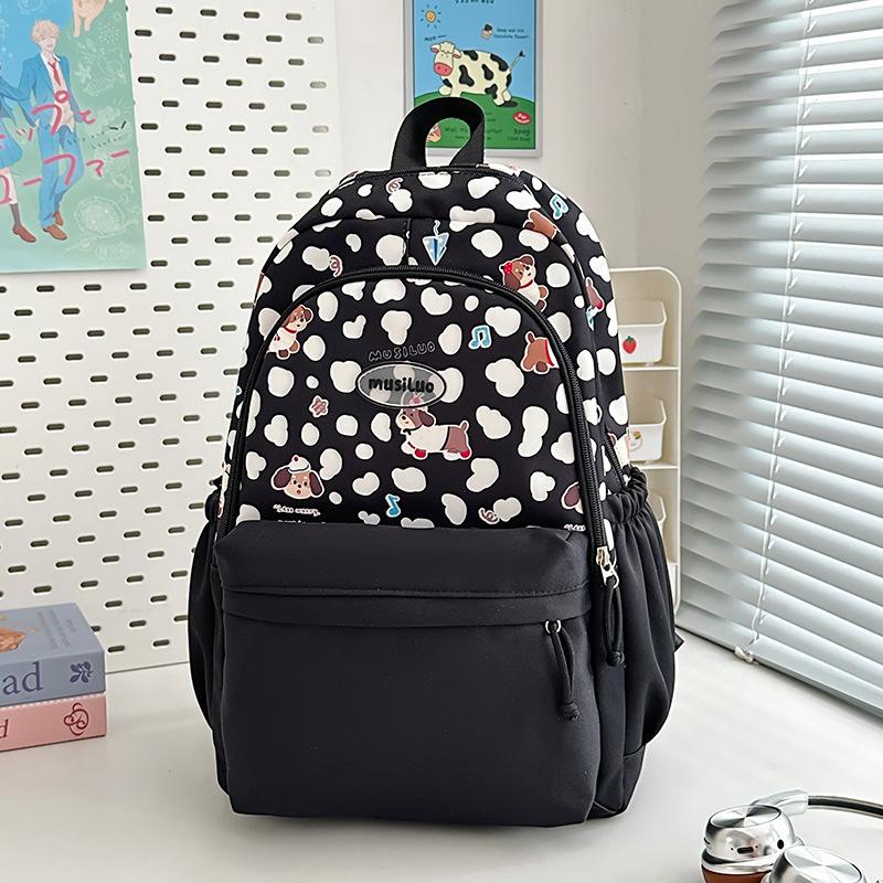 Schoolbag Japanese Girl Backpack Female Fresh and Sweet Wind Campus Student Schoolbag New Lightweight Large-capacity Commuting Backpack