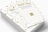 Inkdotpot 50A  Gold ConfettiA  BingoA  GameA  CardsA  For Bridal Wedding Shower Bachelorette Party Bulk Blank Square Fill In Gift