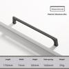 Vintage And Minimalist Antique Nickel Color Copper Brown Furniture Handles Cabinets Drawers Wardrobes Door Handles