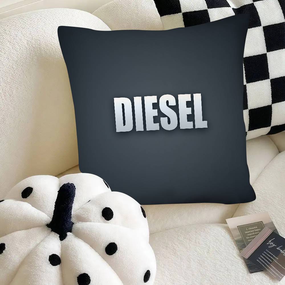 Luxury D-diesElS-Design Pillow Case Fashion Square Pillowcase Bedroom Sofa Room Ins Decoration Leisure