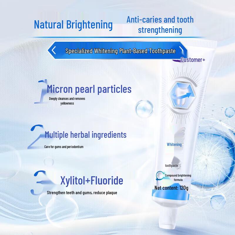 Saky Whitening and Anti-Cavity Toothpaste Set (500g)