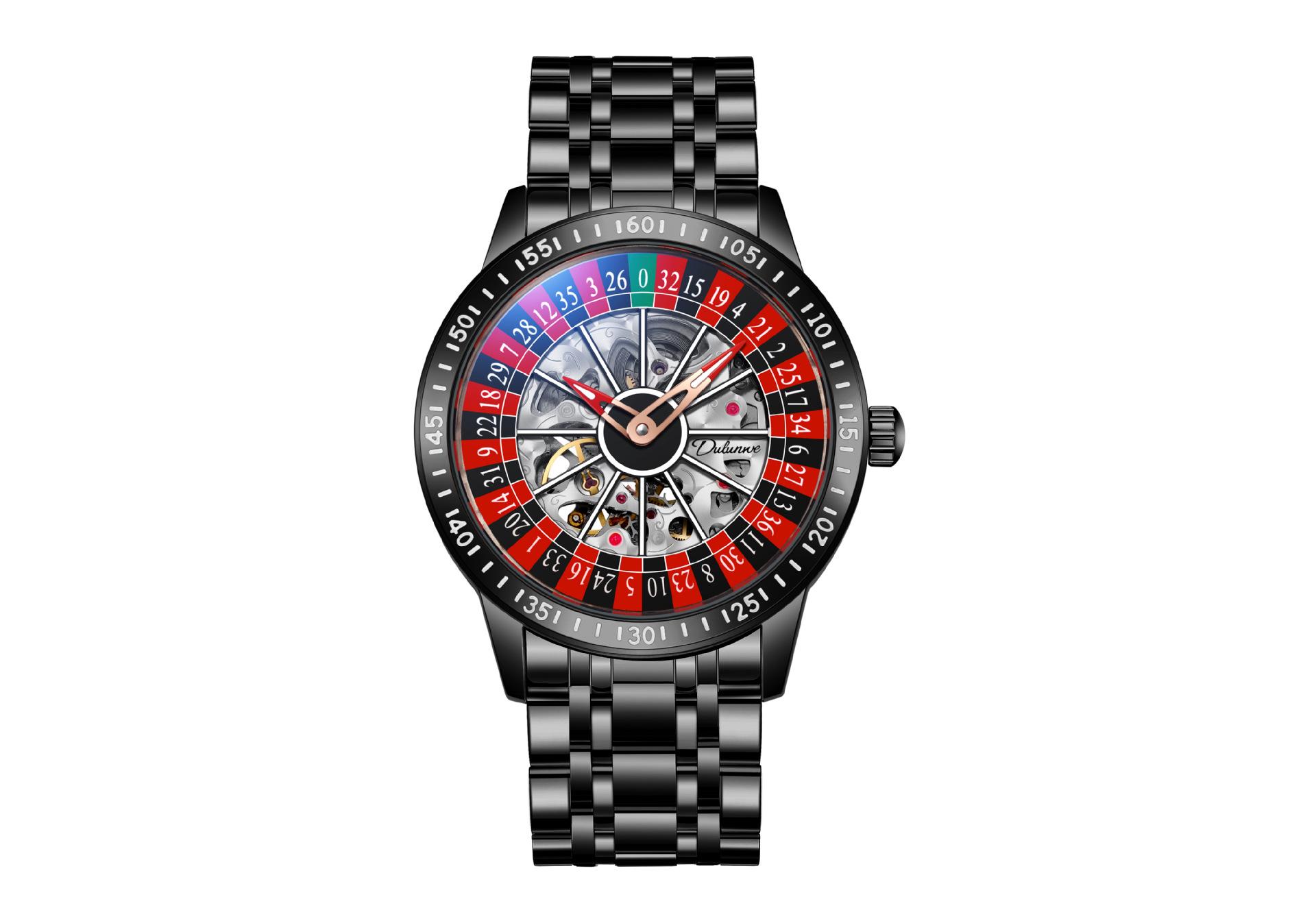 Durenwei Men`s Automatic Wristwatch with Rotating