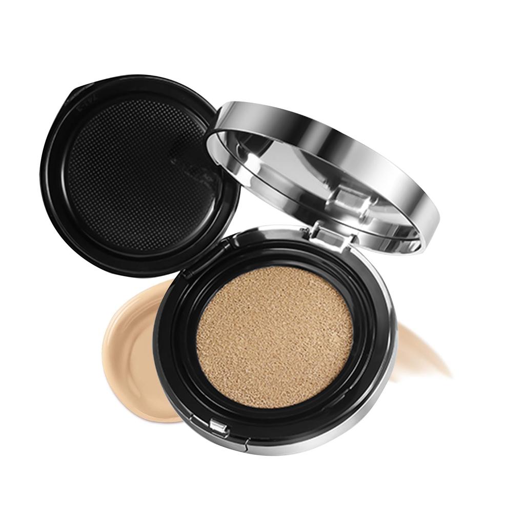 METYSUR Cushion Foundation for Bare Glowing High Sensitive Puff 01 Ivory Skin, Skin, Moisturizing, Poreless, Lightweight, Long-Lasting,
