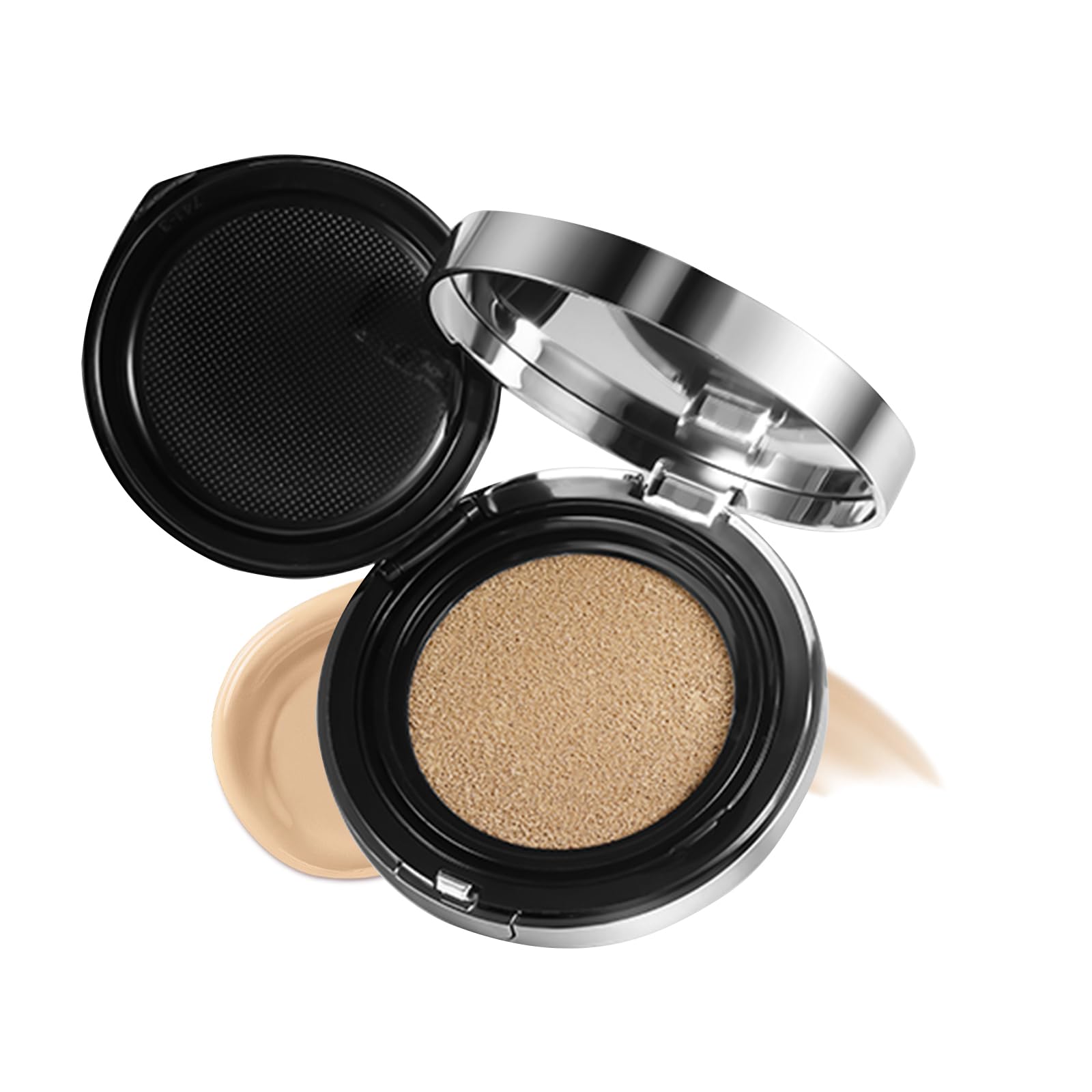 

Тональный кушон METYSUR для сияющей кожи, очень чувствительный спонж 01 Слоновая кость, Кожа, Увлажняющий, Без пор, Легкий, Стойкий,