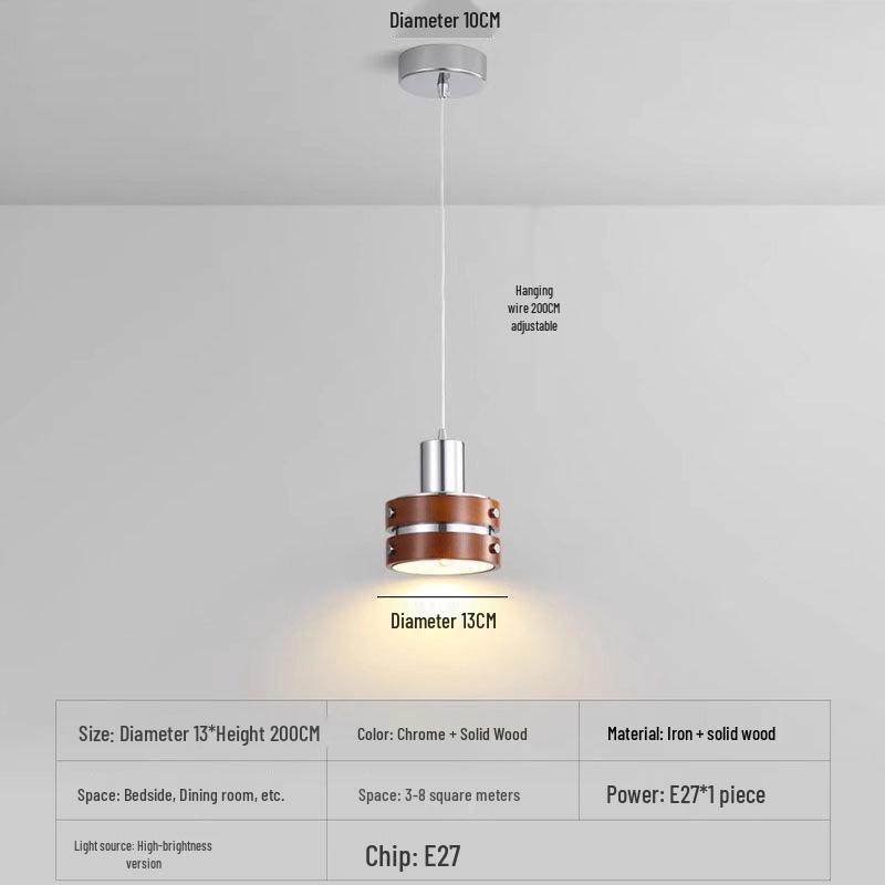 Midden-eeuwse Franse Walnoot Wandlamp: Wabi-Sabi Stijl Nachtlampje met Punk Esthetiek.