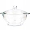 Heat-resistant Glass Vase with Lid, 2.5 L