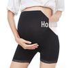 Maternity High Waist Summer Safety Shorts - Lightweight, Anti-Exposure, Fashionable Base Layer for Pregnant Women