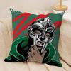 M-MF D-Doom Madlib Cushion Cover Soft Plush Double-Sided Printed Sofa Pillow Cushion Cover | Cozy All-Season Durable Decor Gift