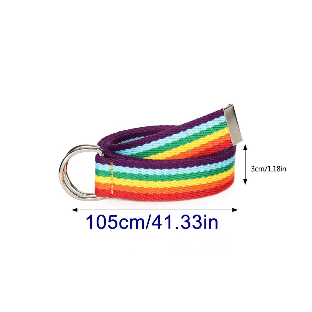 Braided Rainbow Waist Chain Belt for Women Prom Banquet Club Party Hot Girl Rainbow Elegant Woven Belt