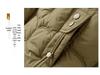 Korean Style Lightweight Down Jacket for Middle-aged Women